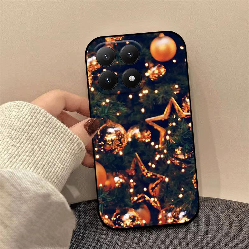 Weihnachtsmalerei Weiche TPU-Silikonhülle Für Xiaomi 15T 14T 12T Pro 13T 12T 11T 10T Pro Stoßfeste Handyhülle Sturzsicher Funda