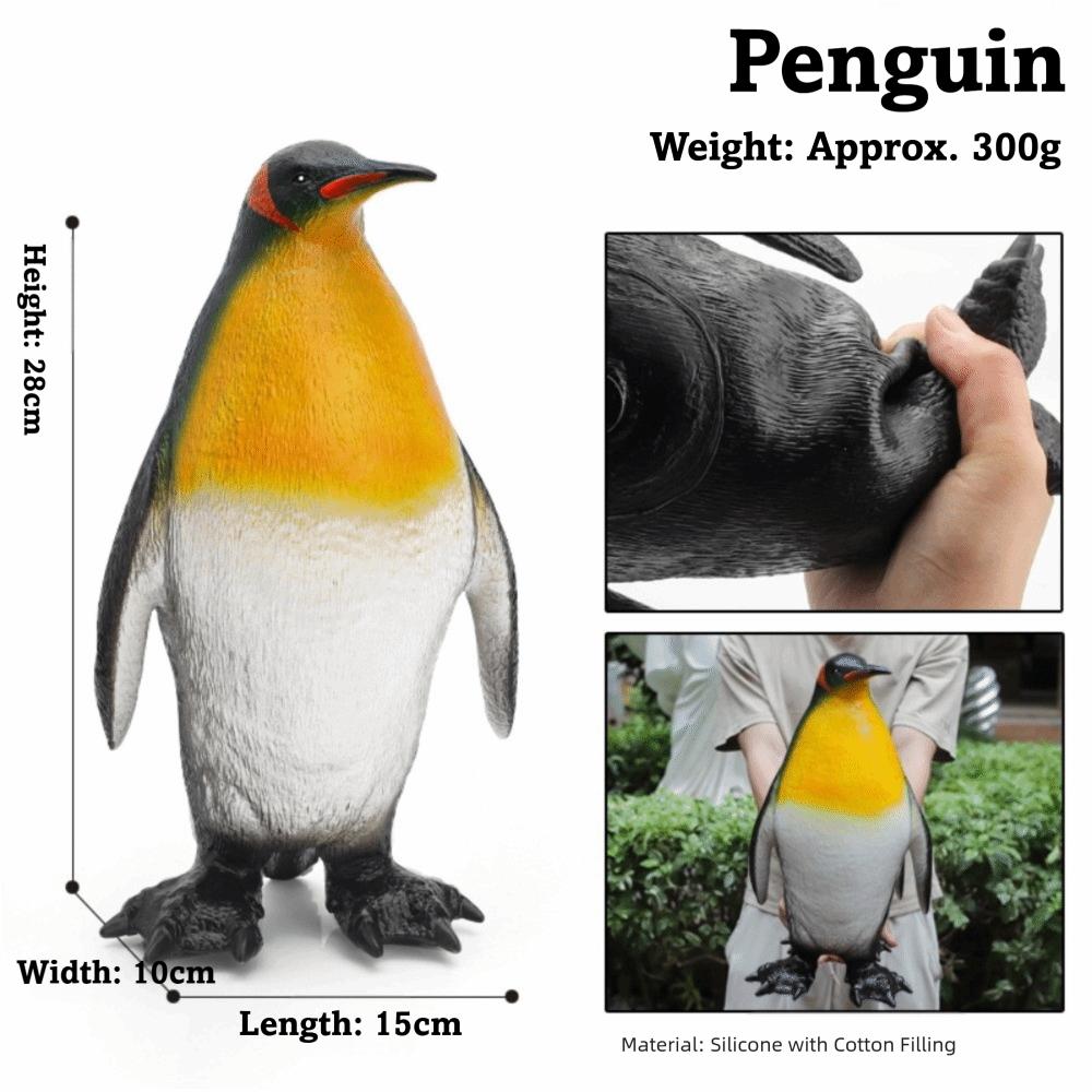 Large Size Ocean Animals Action Figures Great White Shark Model  Ocean Animal Simulation