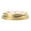 Indoor Outdoor Thermometer Hygrometer Gold 2 in 1 Temperature Humidity Gauge Analog Hygrometer for Indoor Office Home