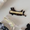 Korea Cute Cat Hair Clips Hairpin for Women Girls Students Crab Headband for Washface Y2K Hair Accessories Headwear Ornament
