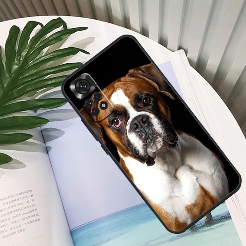 Boxer Dog For Xiaomi Redmi 10C 9C 12C 10A 9T Case For Redmi Note 12 8 9 10 11 Pro 9S 10S 11S Cover