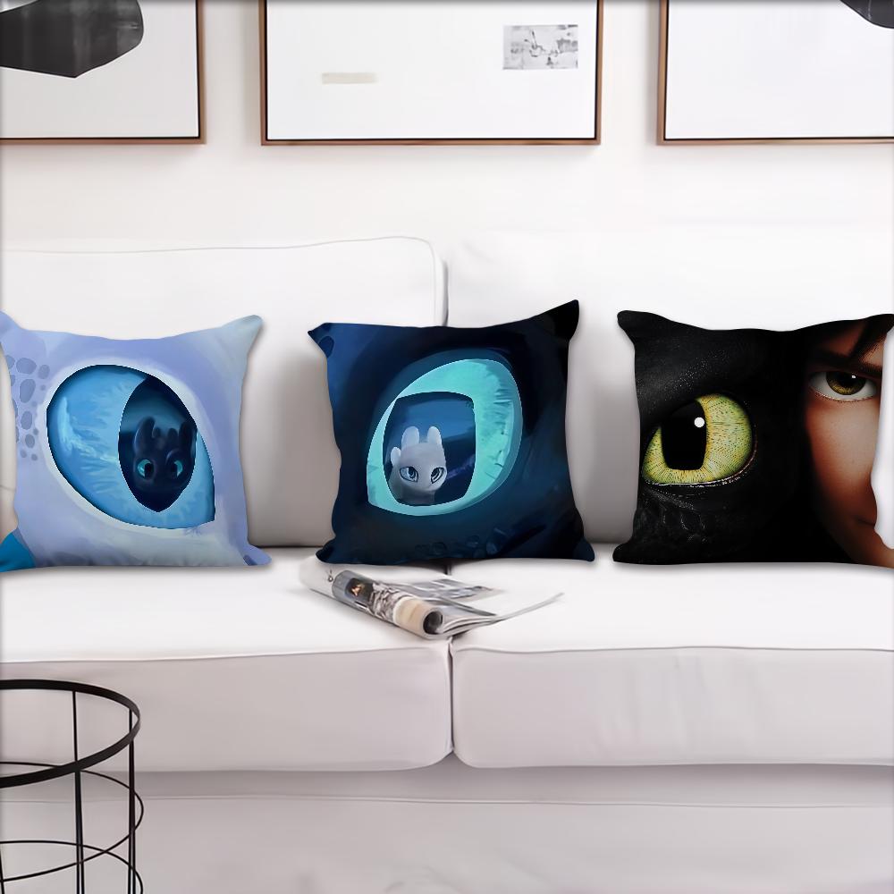 How to T-Train Your D-Dragon cushion cover Decoration Room Shop Car Home Office Coffee Pillow Sofa Printing Nordic Simplicity