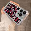 Full Screen Red Cherry Phone Case For IPhone 16 15 14 13 12 11 Pro Max X XR XS 7 8 Plus SE For IPhone 16 15 14 Plus Case Funda