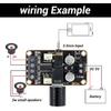 DROK 5W+5W Mini Audio Amplifier Board PAM8406 DC 5V Digital Stereo Power Amp 2.0 Dual Channel Class D Amplify Module for Speaker Sound System DIY