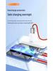 180° Rotating Zinc Alloy 3-in-1 Fast Charging Data Cable