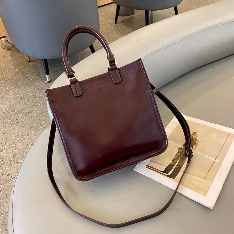 Niche Design High-end Bag Women's Cowhide Square Sugar Simple Fashionable Portable Cross-body