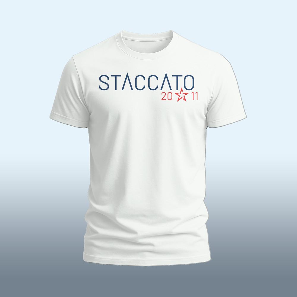 

Staccato 2011 Оружие Огнестрельное оружие логотип смешная футболка Размер S-5XL Сделано в США Унисекс футболка L