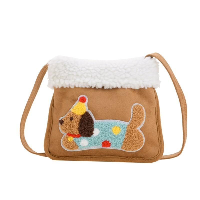 And Comfortable Breathable Kids Crossbody Bag With Cute Cartoon Dog Design For Ages All