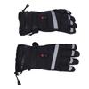 Winter Rechargeable Electric Warm Heated Gloves Men Women Battery Powered Heating Gloves with Reflective Strips for