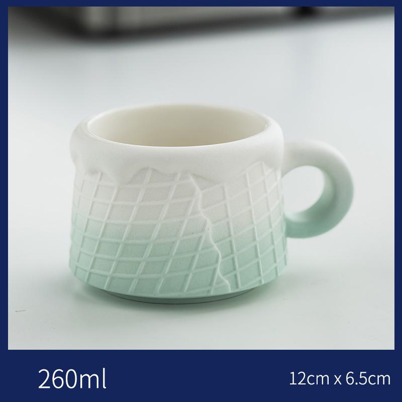 

Керамическая кружка в форме печенья, ресторан, послеобеденный чай, латте, кофейная чашка, креативный завтрак, молочная чашка, бытовая посуда для питья 201-300ml