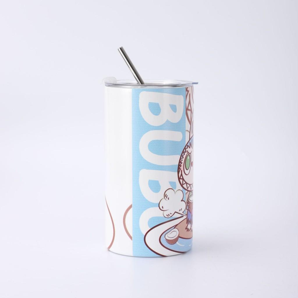 

Stainless Steel Thermos Cup 3d Printed Cartoon Large Capacity Sippy Cup Style A