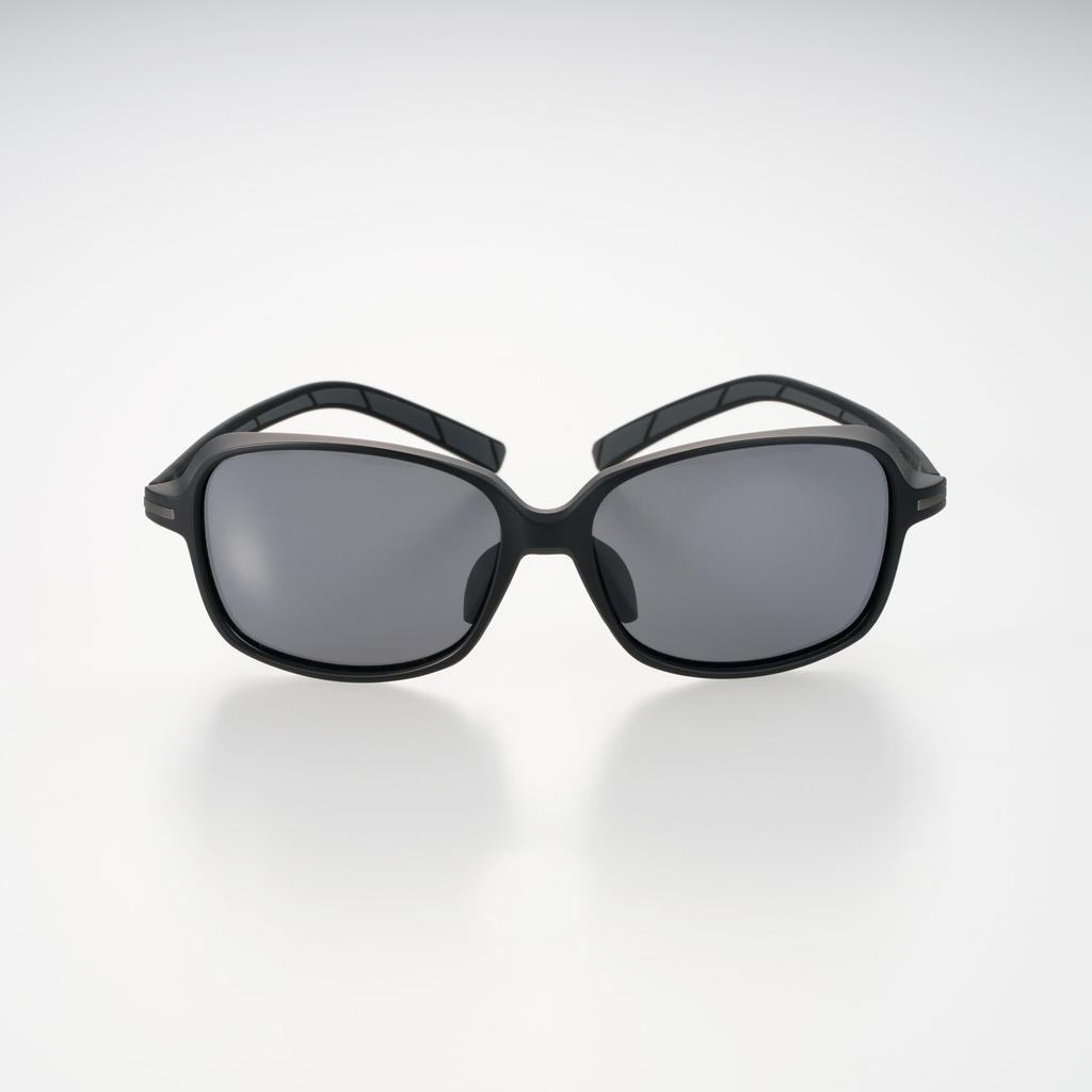 BUNNY WALK Polarized Sunglasses Matte Smoke BW-030 BW-0300F Black/Black