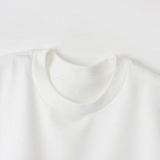 Hanes T-shirt 2-piece Set Short Sleeve SHIRO 100 Cotton Tubular Design Tagless Heins White Crew Neck Underwear Mens HM1-Z701