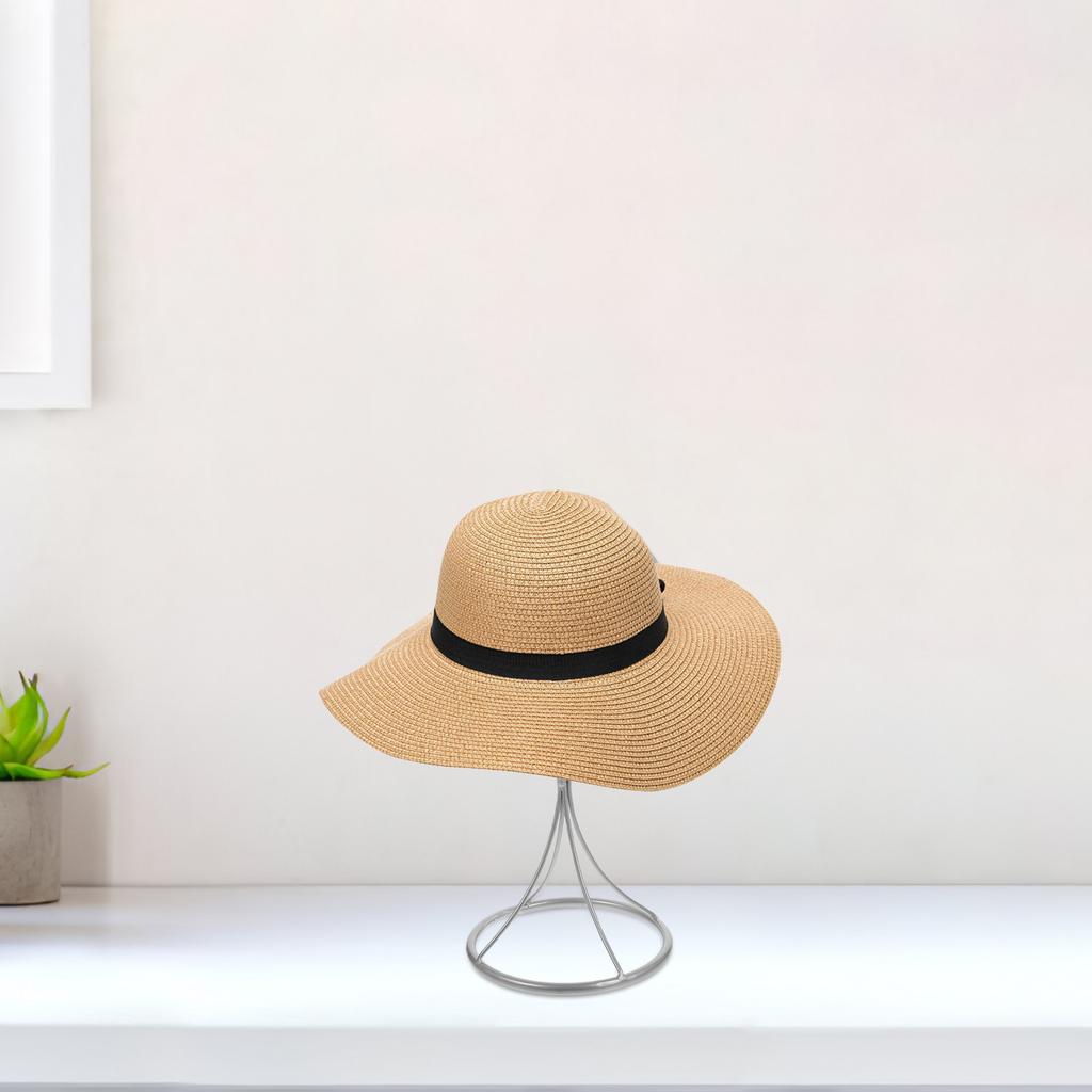 Metal Hat Display Stand Vintage Style Small Desktop Hat Rack Holder for Baseball Fisherman Hats Home Shop Decoration