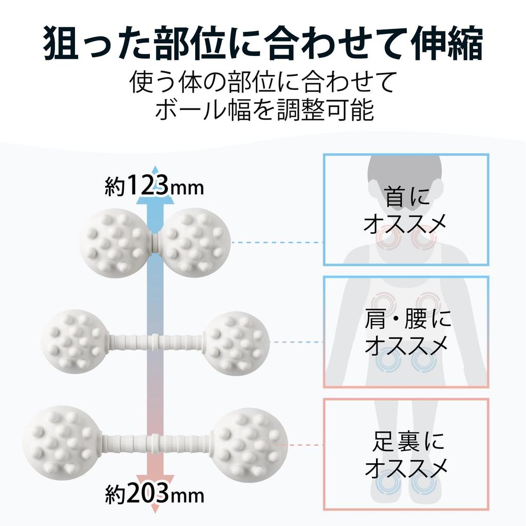 ELECOM ECLEAR BATH Stretch Ball for Bath with Suction and Light Use, Stretchable, Cup, Soft, Protruding, Gray, HCF-BTPBTSGYL