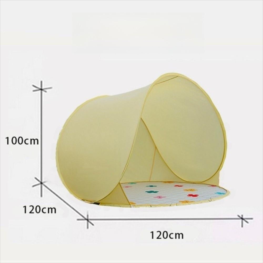 Automatic Pop Up Sunshade Tent Instant Setup Picnic Tent Portable Camping Tent Kids Protection