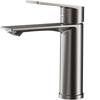 TLXT Elegant Black Bathroom Sink Faucet