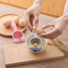 1PC Eigelb Trenner Teiler Kunststoff Bequem Haushalt Eier Werkzeug Trennt Sieb Kochen Backen Werkzeug Küche Zubehör