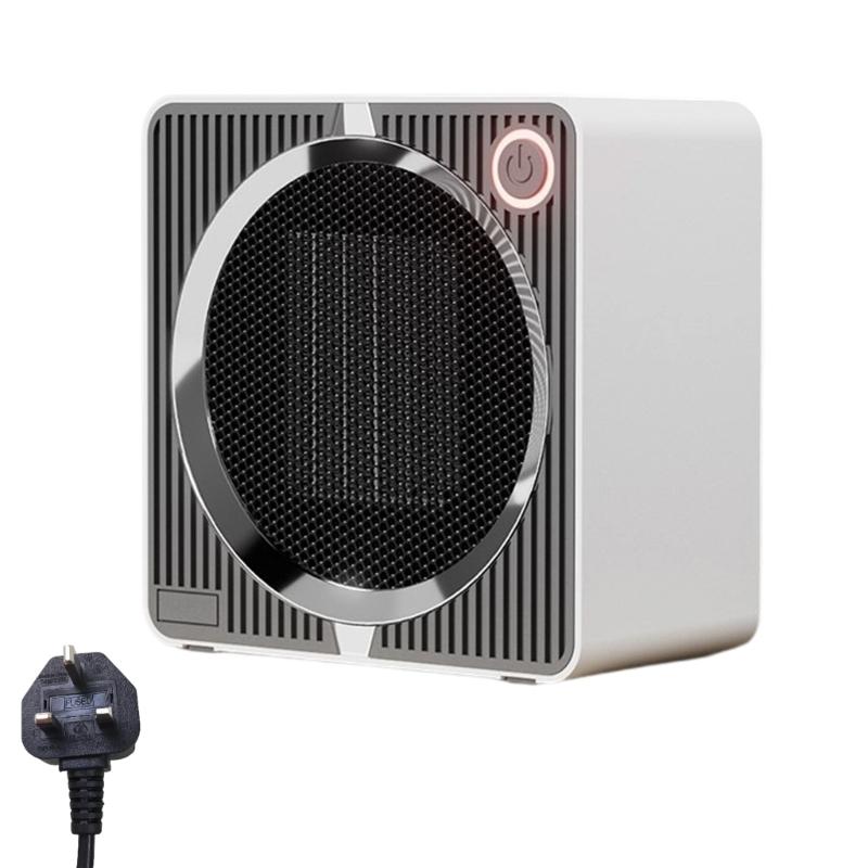 Portable 220V 500W PTC Electric Heater Automatic Temperature Control Desktop Mini Fan Bedroom Heating Fast Heater