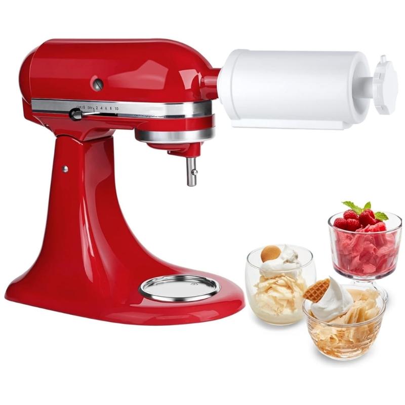 

High Efficiency Ice Shaving Tool for Kitchen Blenders Stand Mixer Accessories Home Snow Cone Maker Attachment 1
