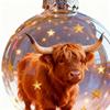 Christmas Ball Ornaments 3D Animal Ball Festive Decoration Holiday Decor Pendant Ornament for Wall Study Office Wreath Mantel