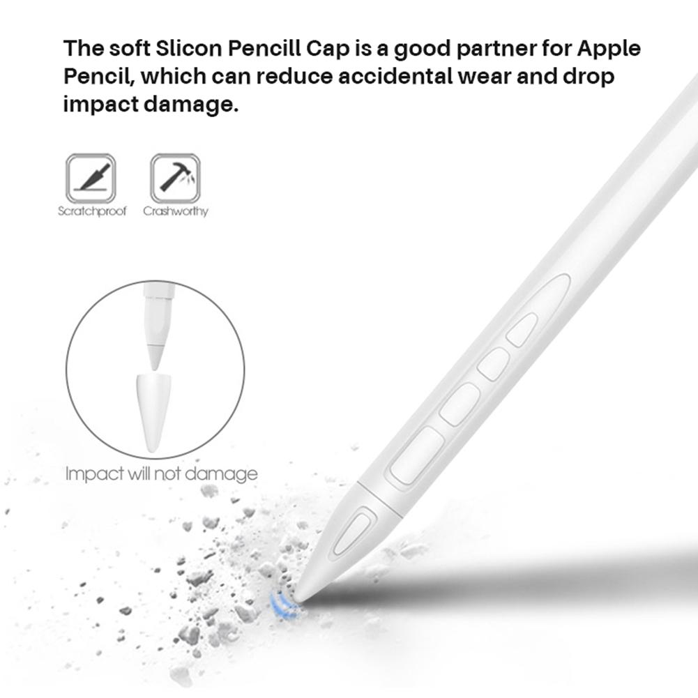 Silicone Case for Apple Pencil Anti Slip Pencil Holder Sleeve Protective Cover