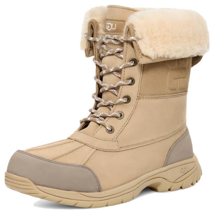 UGG Butte Logo Boty Hořčičné Sémínko Pánské Tenisky 1150010-MDSD