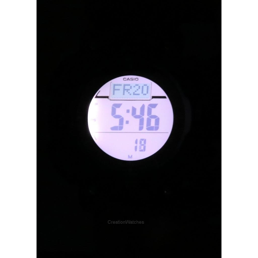 Casio Pro Trek Digital Green Bio Based Resin Strap Tough Solar PRG-340-3 100M Men's Watch