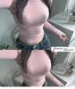 Elegant Thin Slightly See-Through High Neck Long Sleeve T-Shirt for Women - Figure-Flattering Autumn/Winter Style