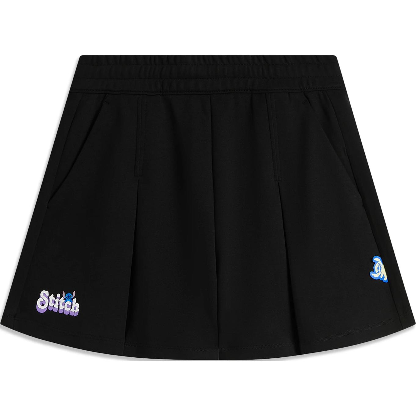 

Li-Ning Sports Lifestyle Series Letter Mid-Waist Comfortable Breathable Versatile Straight-Leg Skirt Casual Shorts Women shorts Black ASKU070-3 L