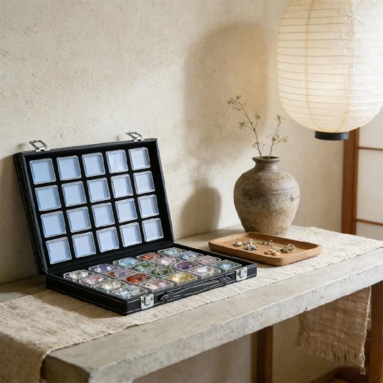 Transparent Acrylic Box Trays for Modern Storage Solution Jewelry Display Cases for Commercial Household Use