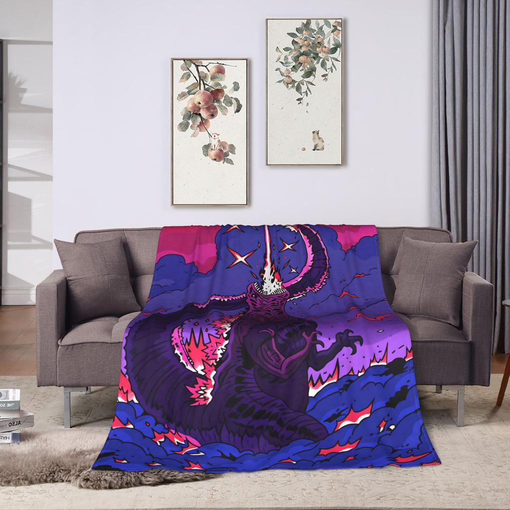 M-Monster King Blanket Quality Soft Warm Throw Blanket Winter Girls Boys Couch Bed Fashion Bedspread