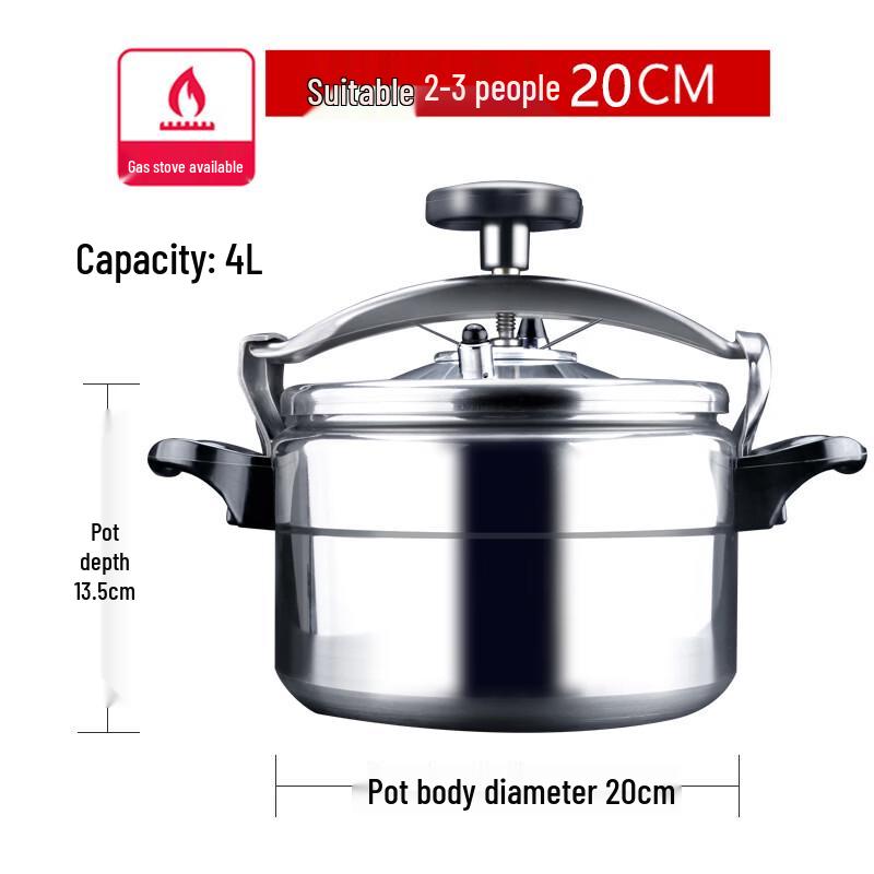 Jing Zhi Feng Large Capacity Explosion-Proof Pressure Cooker