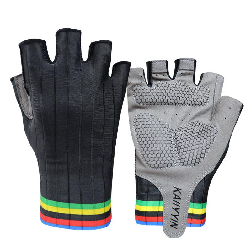 New Pro Aero Bike Team Cycling Gloves Half Finger Outdoor Road Bike Sport Gloves Men Women Guantes Ciclismo