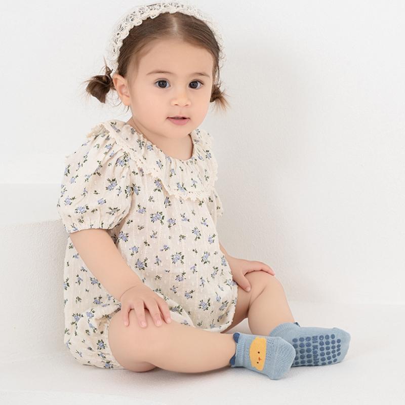 Baby Boys Girls Soft Socks Anti Slip Floor Socks Cartoon Infant Kids Ankle Socks Thicken Warm Indoor Cute Socks 0-5years