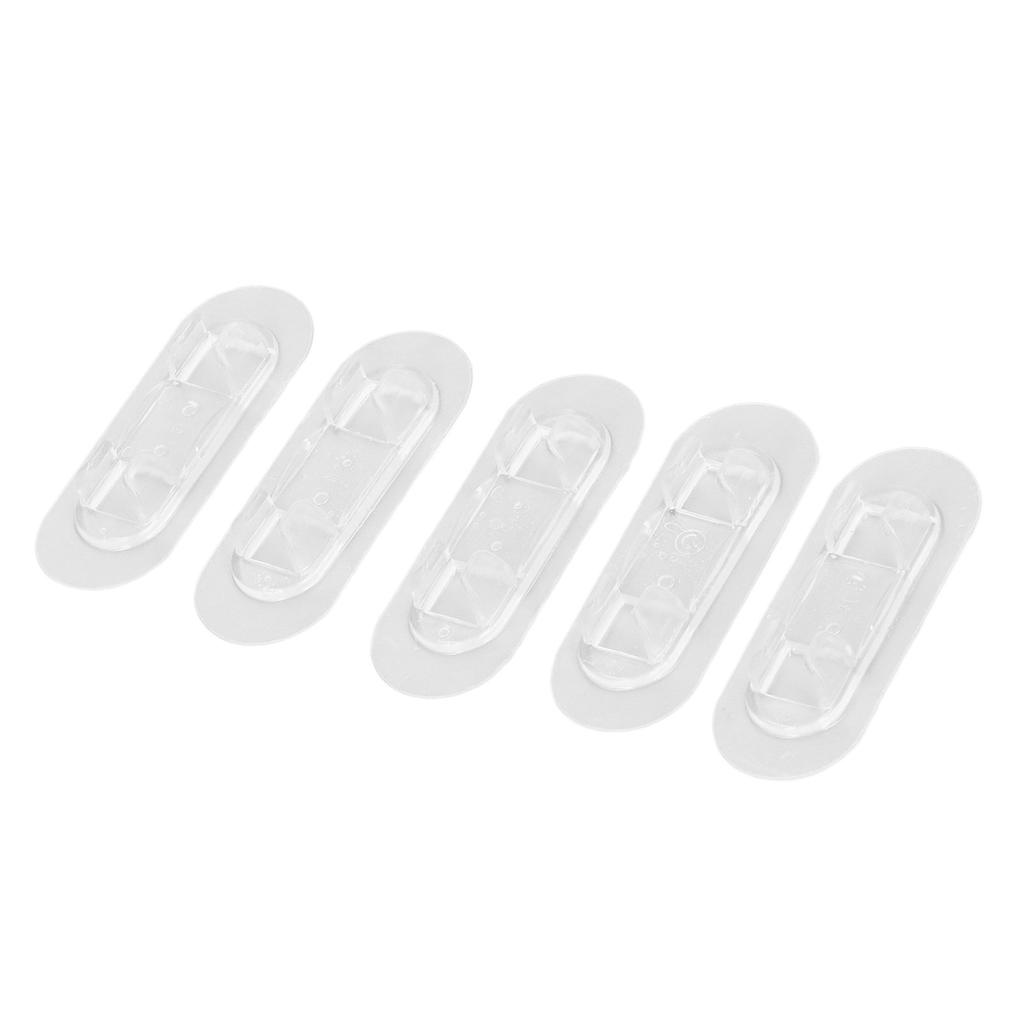 40Pcs Adhesive Cable Clips Punch Adhesive Wire Holders Cord Clips for Home Car Desk