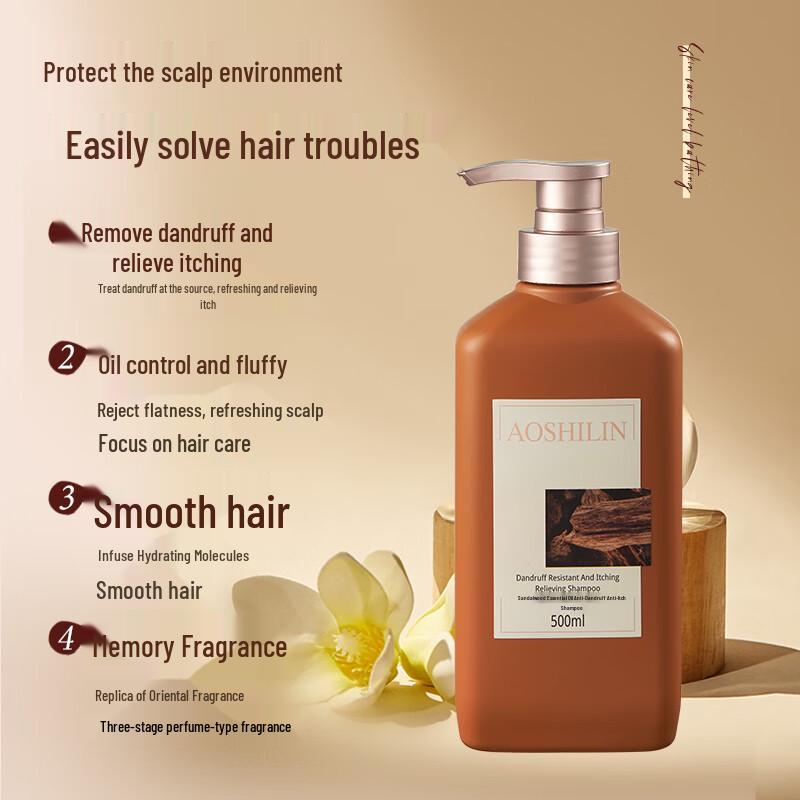 Aoshilin Sandalwood Anti-Dandruff Shampoo