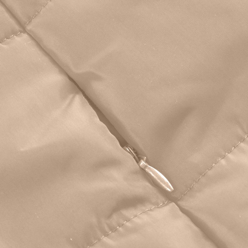 Dámské bavlnou vycpané oblečení středně dlouhé jednobarevné s kapucí hřejivé bavlněné sako vesta péřová bavlněná bunda