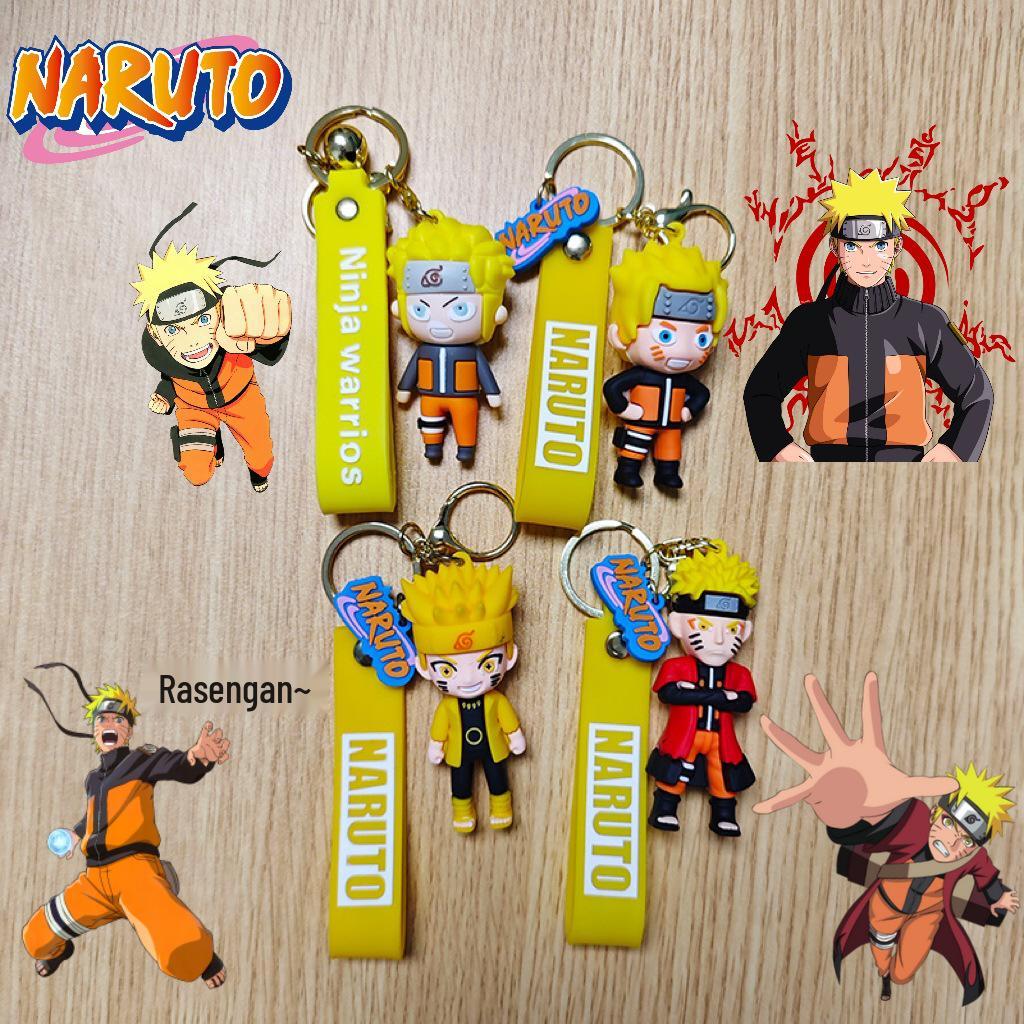 Naruto Character Keychain: Naruto, Hinata, Kakashi, Sasuke, Jiraiya Pendant Doll Keyring