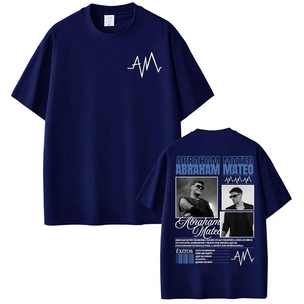 Rapper Abraham Mateo Insomnio 2026 Tour TShirt Men Women Harajuku Vintage Hip Hop Cotton Comfort Short Sleeve Tshirts