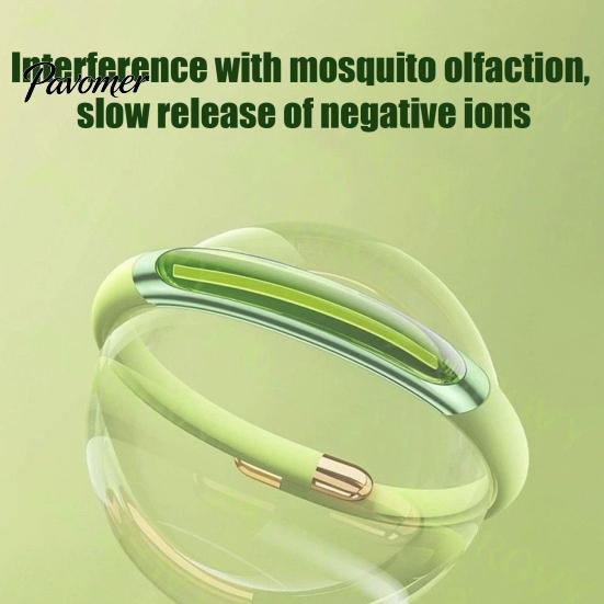 Essential Oil Repellent Band Mosquito Bracelet with Plants Oil, DEET-Free Silicone Wristband Refillable for Kids Adults, Bangle Outdoor Camping Hiking