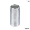10Pcs M10 Lamp Tooth Tube Internal Hollow Threaded Tube Screw Nut Lamp