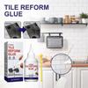 Tile Caulking Agent Glue To Repair Floor Tile Gaps Caulking Agent Kitchen And Bathroom Special Waterproof And Mildews Proof White Caulking Agent 150ml