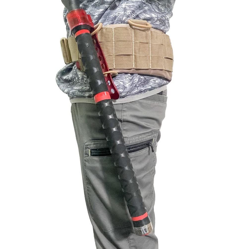 FISHMAN System Dark 78cm Wide X 11cm High BT-003 Belt, Red/Khaki,