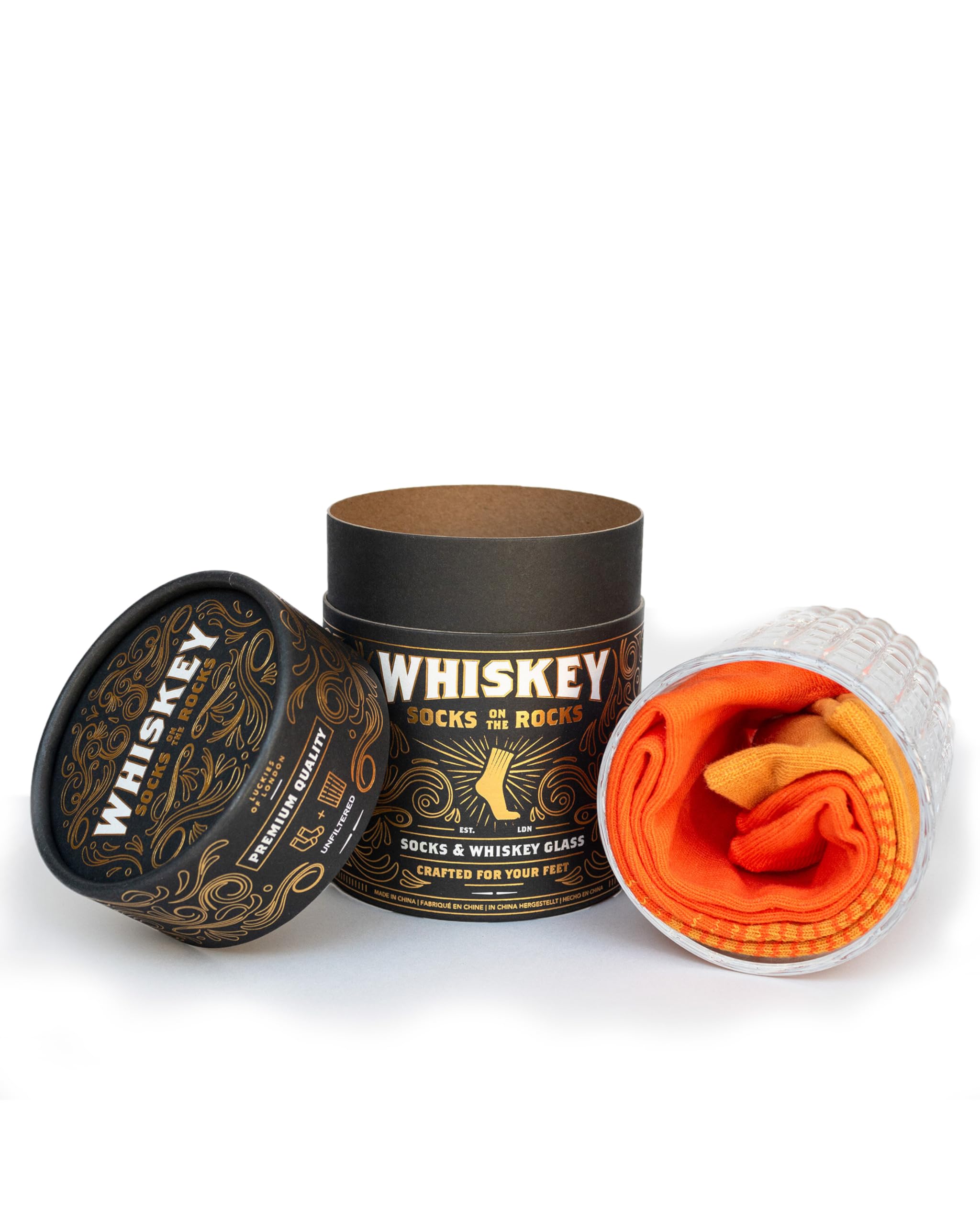 

LK SOCKROCK1 Clear x x [Suck UK] Glass Approx. W8.4 H9.7 D8.4cm, Socks 26-29cm