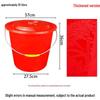 Xihe 25L Roter Plastik-Wassereimer