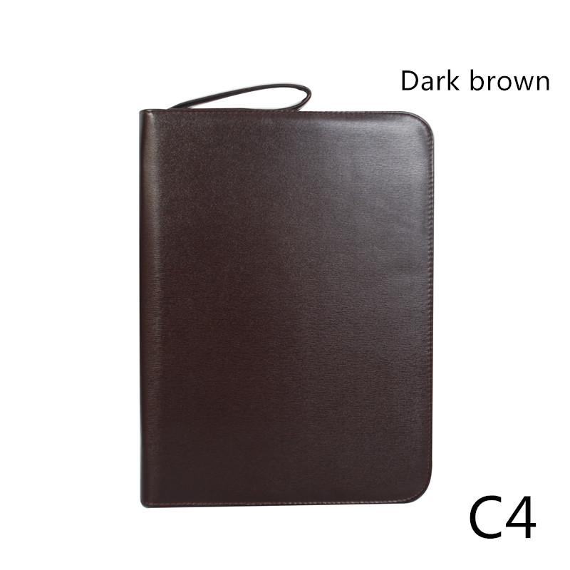 LUXURY BLACK LEATHER PEN 48 PENS CASE HOLDER