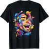 Colorful Abstract Portrait Art for Trendy Adults T-Shirt