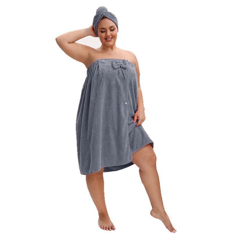 Jupe de bain et peignoir enveloppant grande taille Quick-Dry Cross-300