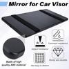 Car Sun Visor Mirror, Cosmetic Makeup Mirrors With Straps, HD Cars Interior Cosmetic Mirror, Car Accessories For Women Universal Sun Visor Mirrors